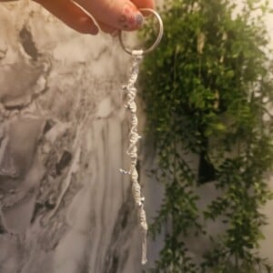 Sleutelhanger met sterren bedels