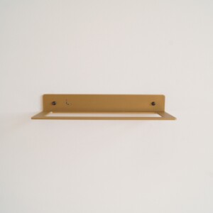 STERKSTAEL Dionysos GOUD - wijnrek voor aan de muur metaal - poedercoating - staal - kleur goud - 1 stuk