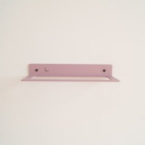 STERKSTAEL Dionysos LILA MIST - wijnrek voor aan de muur metaal - poedercoating - staal - kleur lavendel paars - 1 stuk