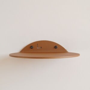 STERKSTAEL Saga Cortenstaal - wandplank - kleur brons roestig bruin - poedercoating - staal - wandrek