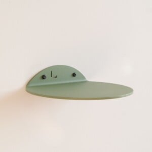 STERKSTAEL Saga Salie Groen - wandplank - kleur salie groen - poedercoating - staal - wandrek