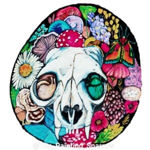 Times Are Changing – Origineel Acrylschilderij op Houtschijf | Natuur Geïnspireerde Kunst | Symbolisch Kunstwerk