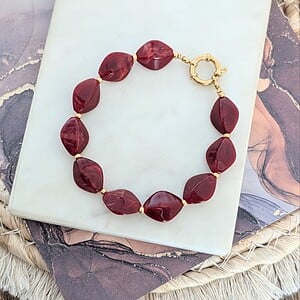 Triangle stone armband - in 2 verschillende kleuren
