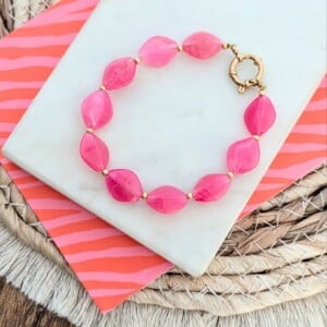 Triangle stone armband - in 2 verschillende kleuren