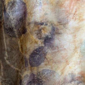 Unieke zijden sjaal op