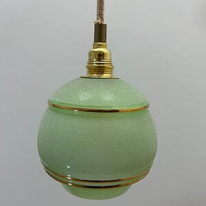 Vintage hanglampje jaren 30/40