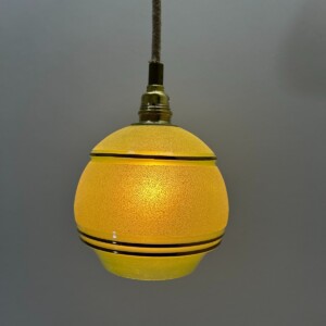 Vintage hanglampje jaren 30/40
