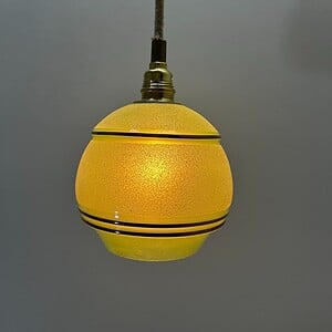 Vintage hanglampje jaren 30/40