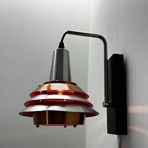 Vintage wandlamp Carl Thore jaren 70