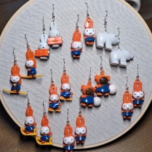 Vrolijke Nijntje oorbellen