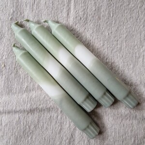 Dip dye Dinerkaarsen - kleur naar keuze