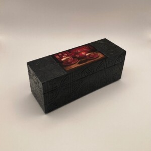 Handgedecoreerd bamboe theekistje “China”