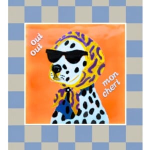 Handgemaakt tegeltje hond — uniek, lief en heerlijk imperfect 😍