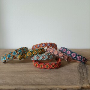 Handgemaakte Vrienschaparmband Blije Bloem