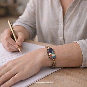 Hoop & Compassie, Vuurtoren armband met inspireerende text "be a lighthouse in someone elses storm"