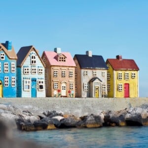 Kermieken Huisje Geel Visby