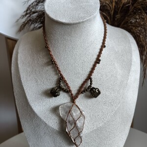 Ketting Yama met ruw Bergkristal