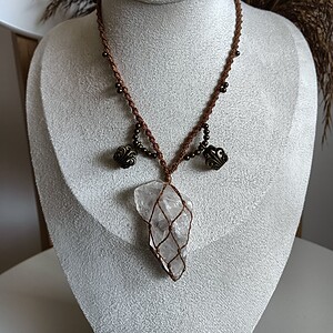 Ketting Yama met ruw Bergkristal