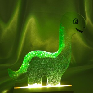 Nachtlampje 'dino' - personalisatie mogelijk