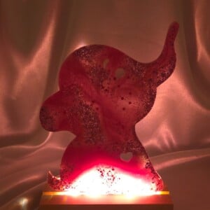 Nachtlampje 'olifant' - personalisatie mogelijk