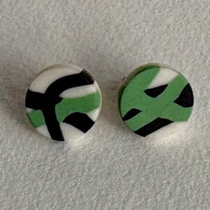 Porseleinen oorknopjes