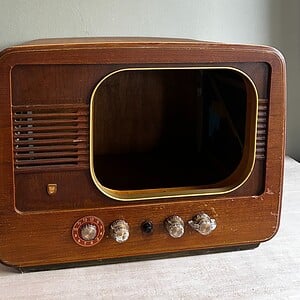 Retro kattenmand / hondenmand Philips TV