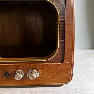 Retro kattenmand / hondenmand Philips TV