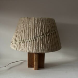 Schemer lampje handgemaakte kap