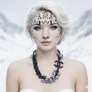 Sneeuwluipaard met style