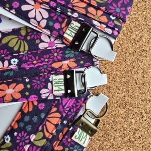 Telefoonkoord handgemaakt | kleurrijk | | stoffen telefoonkoord | Atelier 904