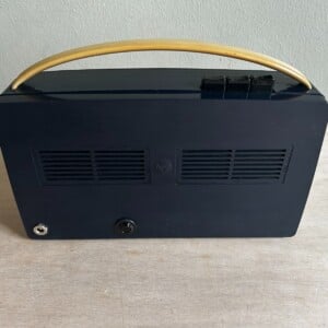 Vintage bluetoothradio Novak blauw 1962