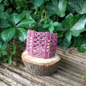 Zoë: Handgemaakte Statement Armband