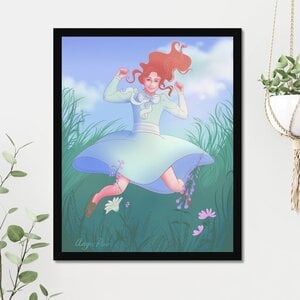 🌳 Anne of Green Gables, boekillustratieposter 40 x 50 cm