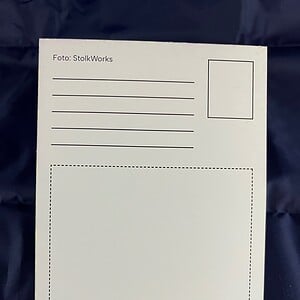 Ansichtkaart Pad door het Bos — set van 5