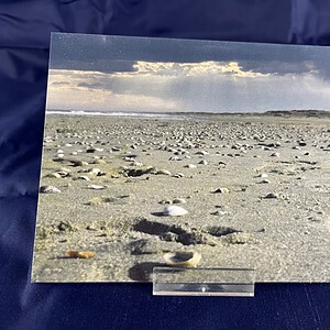 Ansichtkaart verlaten strand — set van 5