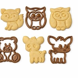 Cookie & Embosser set Forest - 4pcs