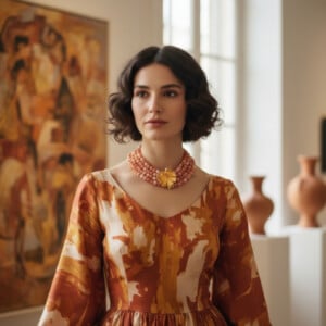 Crackle agaat ketting