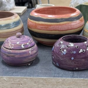 Diverse handgemaakt keramiek