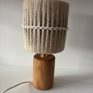 Een gezellig lampje voor in een gezellig hoekje, handgemaakt