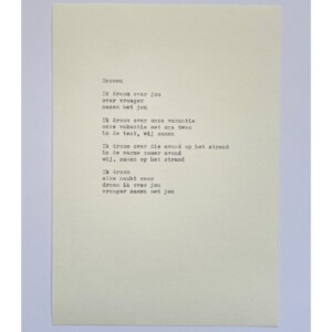 Gedicht - Dromen