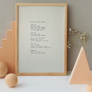 Gedicht - Even naar het strand