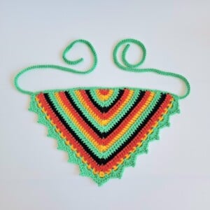 Gehaakte bandana | Reggae vibes