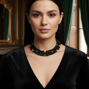 Gemengde lava ketting