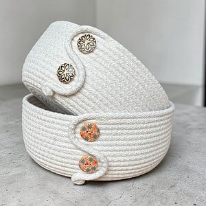 Handgemaakte Opbergmand Ø24 cm