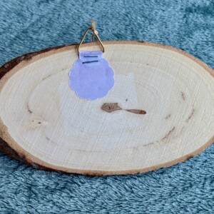 Handgeschilderd inspiratie bordje ‘Kalm’