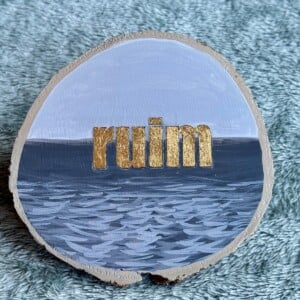 Handgeschilderd inspiratie bordje ‘Ruim’