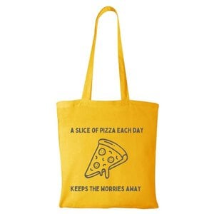 Katoenen tas â A slice of pizza each day