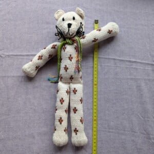 Knuffel luipaard wol