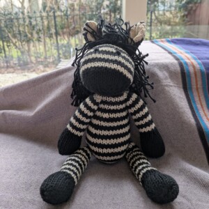 Knuffel zebra