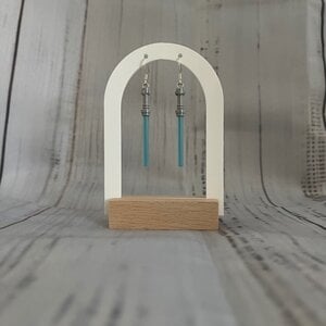 LEGO Lightsaber oorbellen - blauw